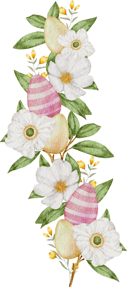 Easter Bouquet Watercolor